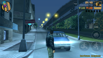Скриншот Grand Theft Auto III на Motorola Atrix 4G