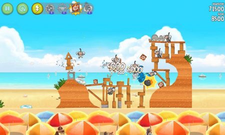 Angry Birds Rio скриншот