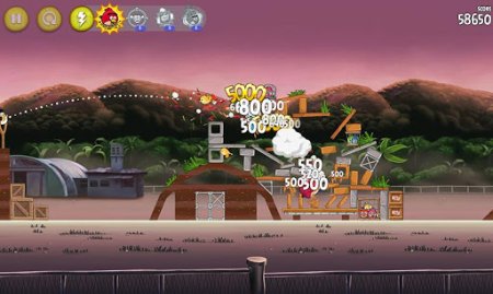 Angry Birds Rio скриншот